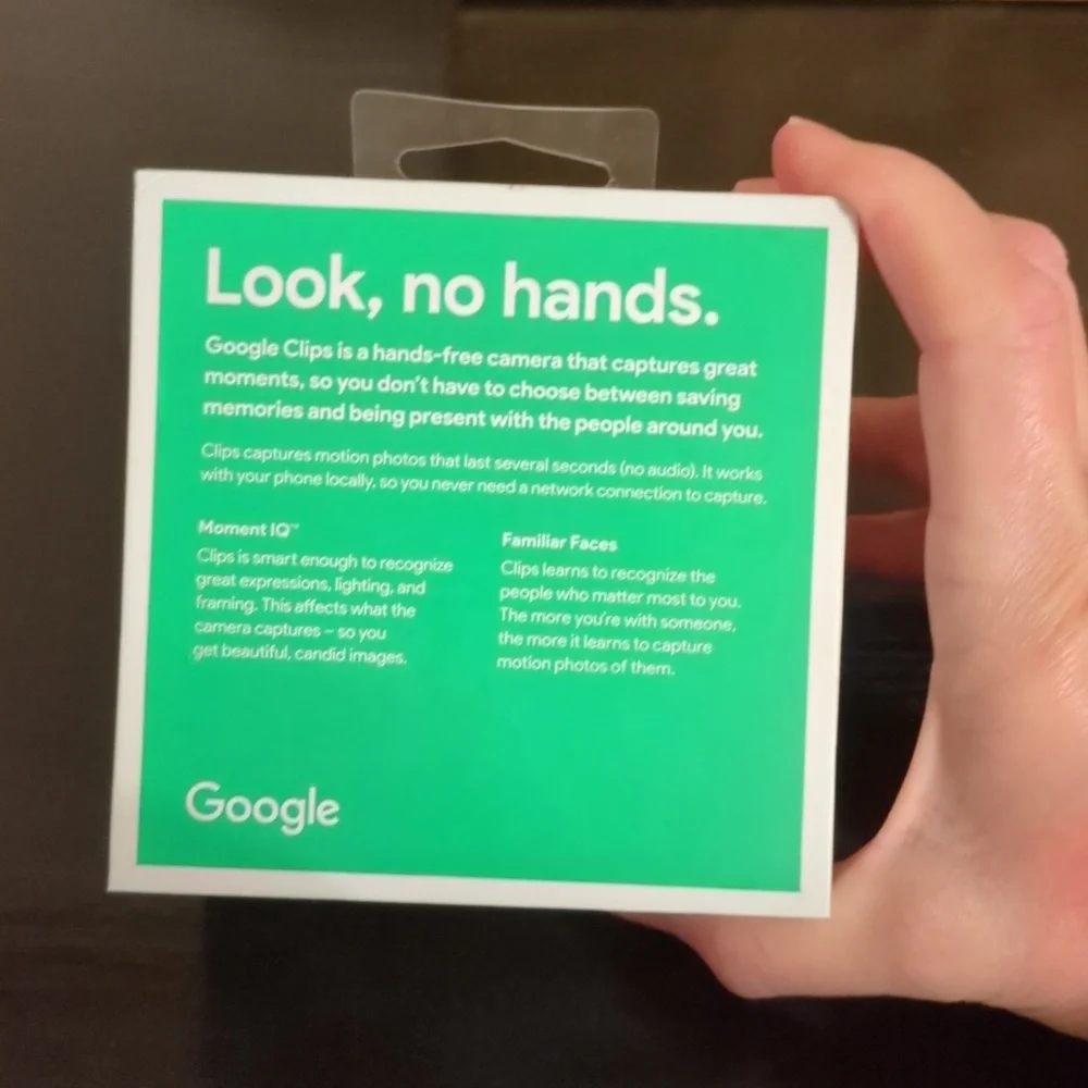 Google Clips Camera with Silicone Case NIB NWT